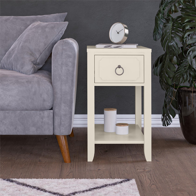Novogratz Her Majesty 24'' Tall End Table with Storage Wayfair